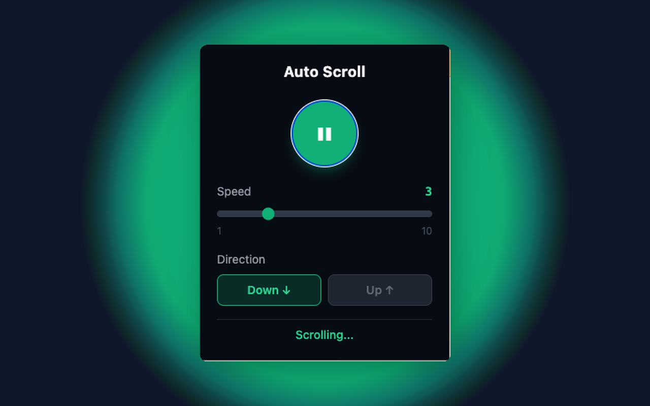 Auto Scroll - Hands Free Page Scroller screenshot 1
