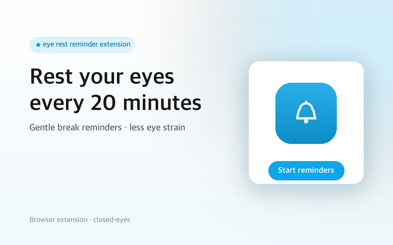Eye Rest Reminder screenshot 1