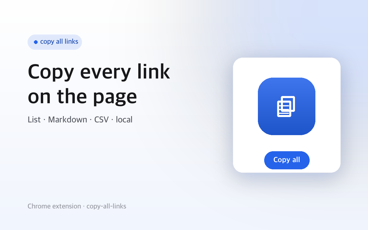 Copy All Links screenshot 1