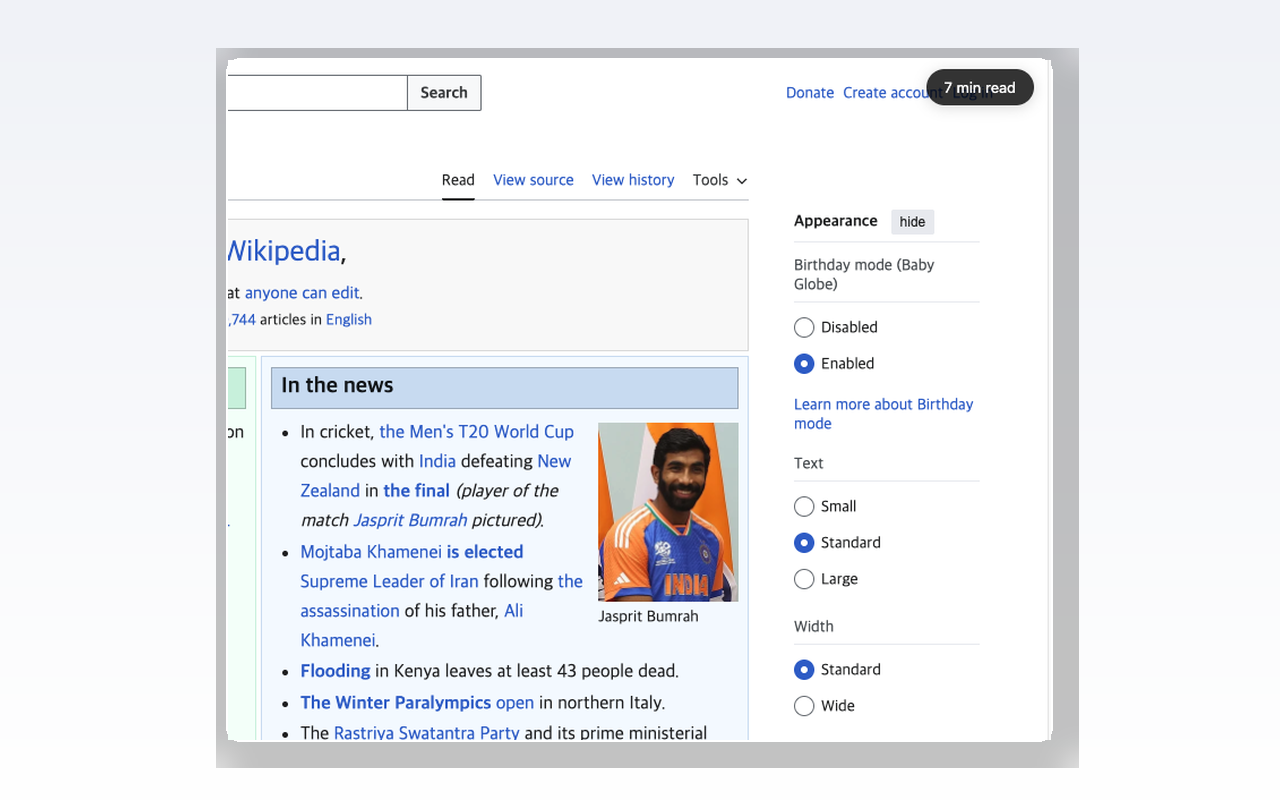 Reading Time screenshot 1
