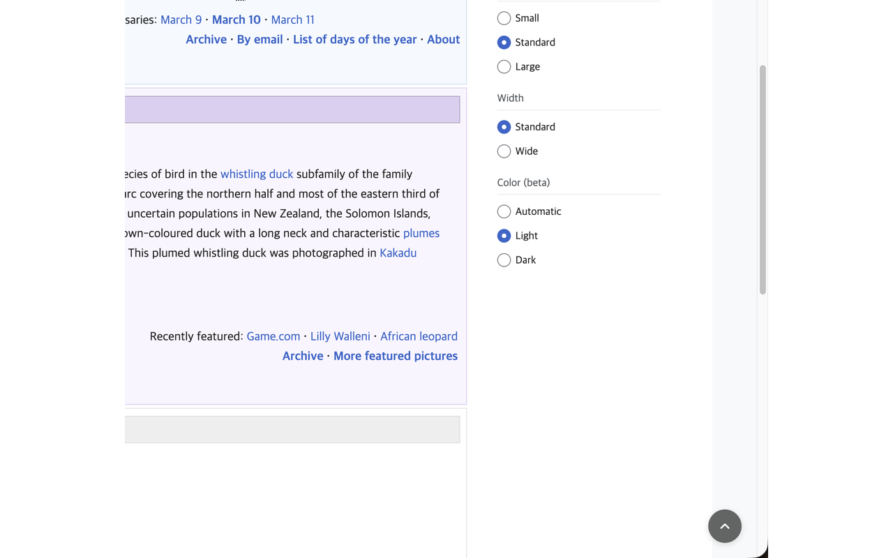 Scroll to Top - Back to Top Button screenshot 2