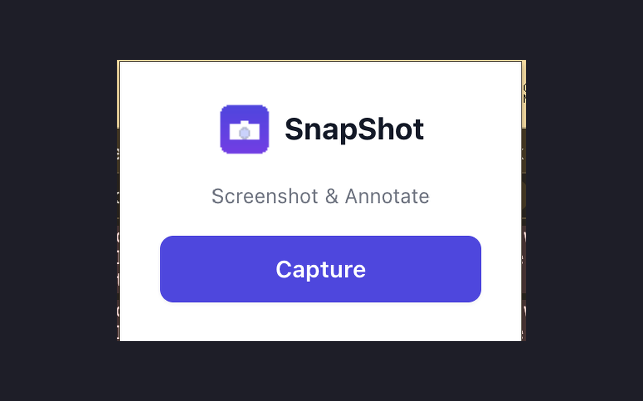SnapShot screenshot 1
