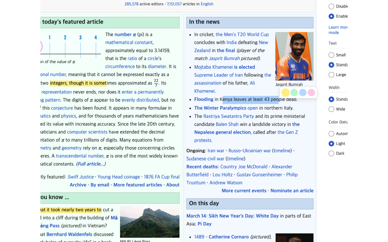 Web Highlighter screenshot 1